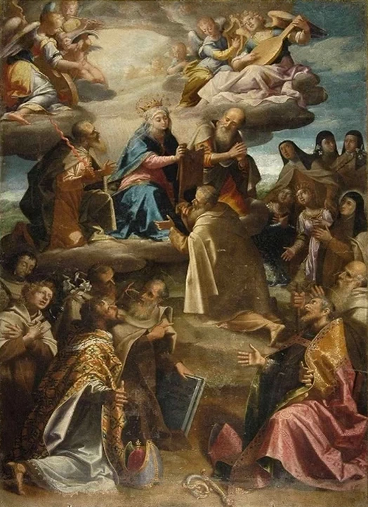 Aurelio Lomi - La Vergine con Santi nel Paradiso
